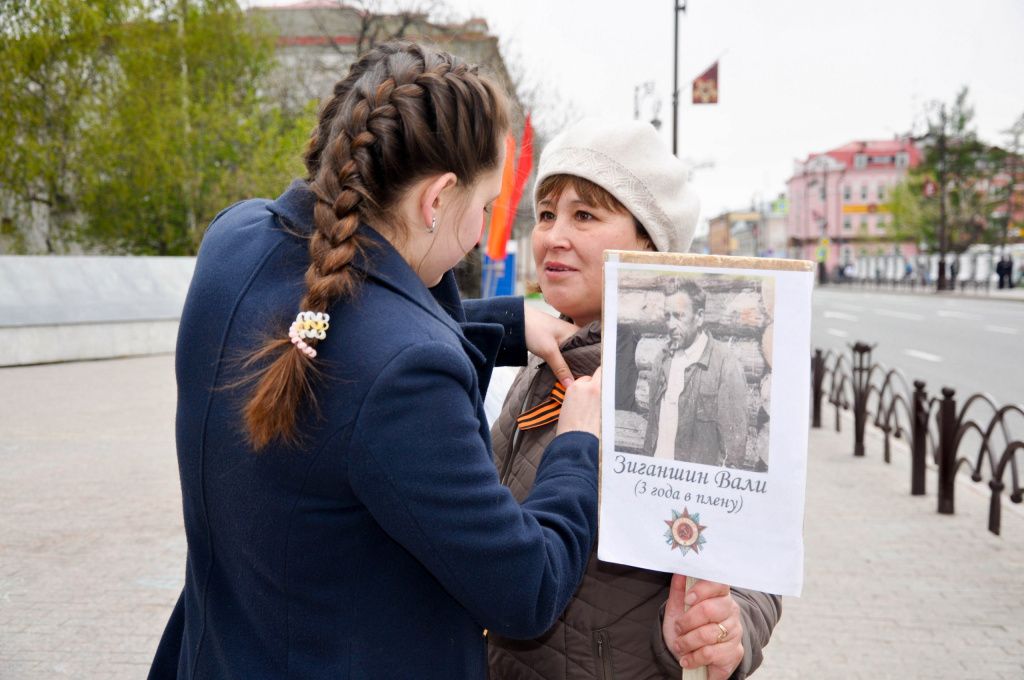 В Тюменской области жителям раздадут более 300 тысяч Георгиевских лент